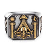 Ring of Skull Masonic